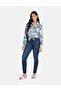 Cropped satin shirt - 2