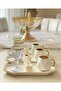 Ayda Set of Six Coffee Cups with Serving Plates EXCLUDING GLASSES - 2