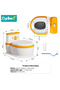 Baby Potty Training Seat, Kid Size Potty, Realistic Potty Training Toilet with Lid Back, Babies Toil - 8