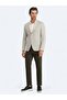 Nile Green Modern Fit Straight Jacket - 2