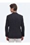 Anthracite Patterned Modern Fit Wool Blend Jacket - 6
