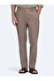 Dark Mink Woven Jogging Fit Casual Cotton Blended Trousers - 2