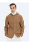 Hazelnut Plain Modern Fit Wool Blend Jacket - 3