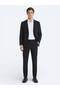 Anthracite Straight Modern Fit Wool Blended Suit