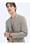 Brown Patterned Modern Fit Jacket - 3