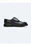 Navy Blue Leather Smart Casual Shoes