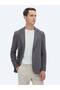 Anthracite Plain Modern Fit Jacket - 3