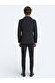 Anthracite Straight Modern Fit Wool Blended Suit - 4