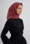 Jacquard Silk Cotton Checker Scarf 26 32