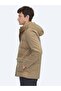 Camel Hair Hooded Casual Woven Coat - 3