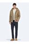 Camel Hair Hooded Casual Woven Coat - 2