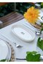 Summertime Oval Servis 4lü Set 17cm - 3
