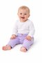 Baby Girl and Child Leggings Set of 3 Cotton Flexible Daily Underwear - 2
