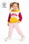 Girl's Süzene Embroidered Two Thread Seasonal Bottom Top Set