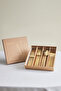 Faro 24 Pieces 6 Person Fork Spoon Knife Boxed Shiny Gold - 2