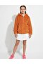Zippered Hooded Children's Plush Soft Cardigan - 4