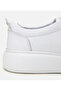 Genuine Leather White Women's Sports Shoes - 3