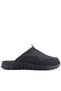 Medical Genuine Leather Black Comfort Sports Slippers - 3