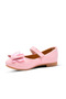 Princess Ribbon Detailed Girls' Ballerina Shoes Powder Pink - 6