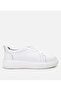 Genuine Leather White Women's Sports Shoes
