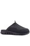 Medical Genuine Leather Black Comfort Sports Slippers - 2