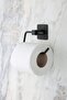 Square Adhesive Open Toilet Roll Holder Wc Paper Holder Bathroom - 2