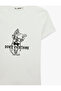 Slim Fit Cotton Lu Short Sleeve Crew Neck Dog Printed T-Shirt - 5