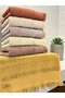 Avangart Fringed 6 Pieces 50X90 Hand and Face Towel Set - 2