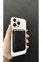 Magsafe Magnetic Card Holder Leather Wallet Black - 3