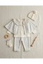 Girl's 3-Piece Poncho and Pants Set