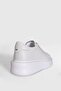 111230234 Gage Casual White High Sole Men's Sneakers Shoes - 5
