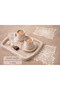 French Lace Decorative Guipure Lace Coffee Cocktail Presentation Napkin Tray Cover 6 Pieces - 3