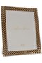 Diamond Patterned Gold 20X25 cm Metal Frame - 3