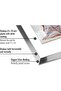 Silver 28X35 cm Glossy Glass Frame - 4