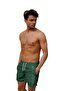 Men's Short Swim Shorts C1303 Green - 2