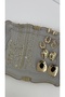 Tattoo Plate Oval Earrings - 4