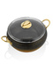 Caldora 24 cm Deep Granite Casserole Pot with Gold Handle |   Non-Stick Dowry Pot with Glass Lid |   Even Heat Dissipation - 5