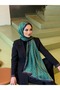 Luxury Voile Silk Shawl Hijab Foulard Scarf Shawl F Pattern 70 X 180 cm - 2