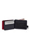 Navy Blue Genuine Leather Men's Wallet - S1Ce00001658-Z47 - 3