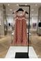 Girl's Gingham Woven Long Dress - 4