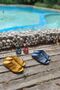 Fountain - Yellow Laser Genuine Leather Slippers - 7