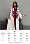 women's satin fabric button detail dress NBMS2507 - 2
