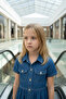 Girl's Front Buttoned Pocket Denim Dress Casual - 4