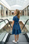 Girl's Front Buttoned Pocket Denim Dress Casual - 7