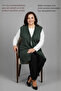 Plus Size Women's Summer Turlu Viscose Combed Cotton Breathable Buttoned 70 cm Mother Short Khaki Vest - 6