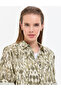 Khaki Comfort Fit Long Sleeve Linen Shirt 50301088-Vr027 - 2