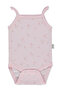 Interlock Corded Strap Bodysuit with Moon Print (Flower Garden) Pink