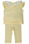 Jakarli Süprem Pajama Set Without Booties 2-Piece (Sweet Princess) Yellow - 2