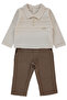Woven Pants 2-Piece Suit (Gentleman) Brown