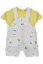 Muslin Salopet 2-Piece Set (Funny Crab) Yellow